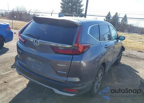 2021 Honda Cr-V Hybrid Ex from USA, damaged, VIN 7FART6H58ME017819